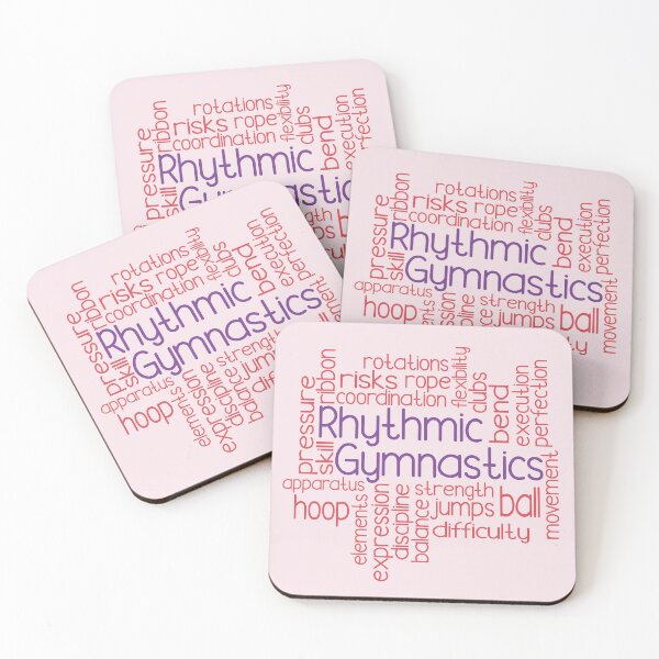 Item preview, Rhythmic Gymnastics - Word Cloud designed and sold by Eye on the Blueline.