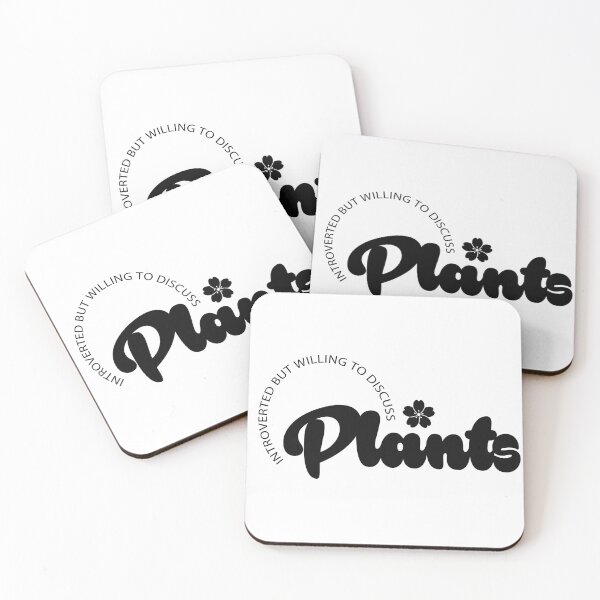 Item preview, Introverted But Willing To Discuss Plants, Plants Shirt, Plant Lover, Introvert T-Shirt, Funny Sayin, Gardening  designed and sold by J-mina.