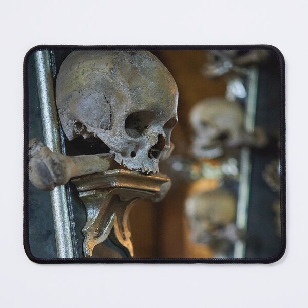 Item preview, Sedlec Ossuary Skull Column, Czech Republic Bone Church designed and sold by Sedlec Ossuary Project.