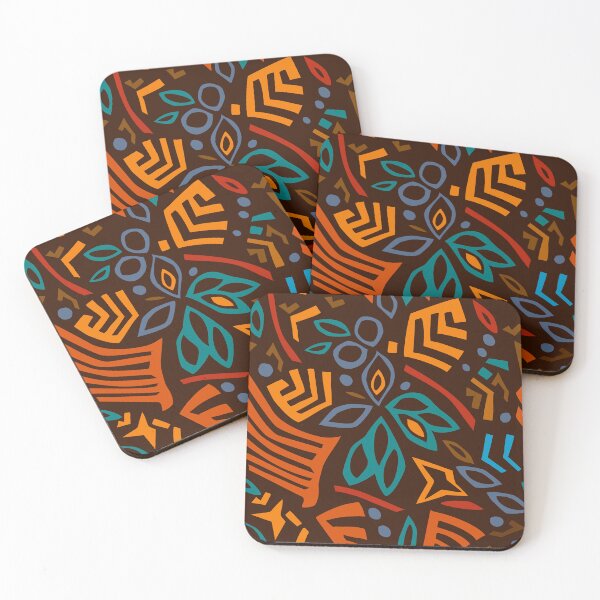 Item preview, Powerdance on Brown Repeat 5748 designed and sold by Art in My Loft.