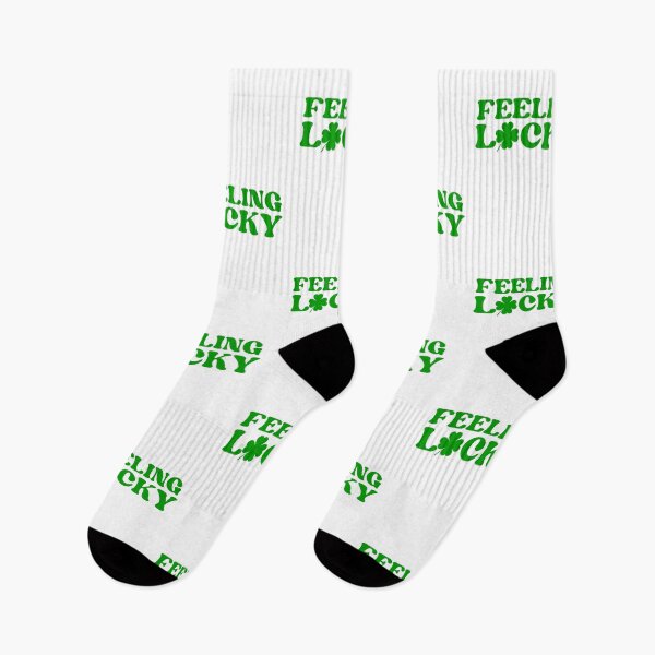 Item preview, Feeling Lucky with Shamrock- St Patricks Day designed and sold by CaitU.