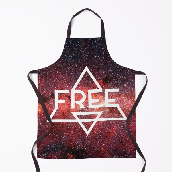 Item preview, Text FREE with geometric triangle frame and colorful red space in background designed and sold by CiniArt.