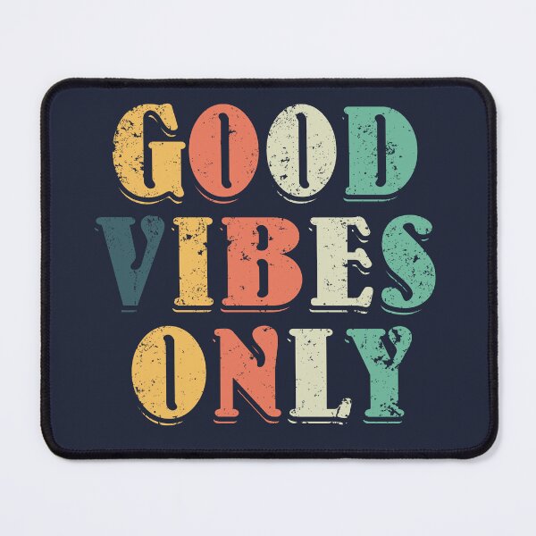 Item preview, Good Vibes Only Chill Quote Positivity Inspirational Summer Slogan designed and sold by sillyquestions.