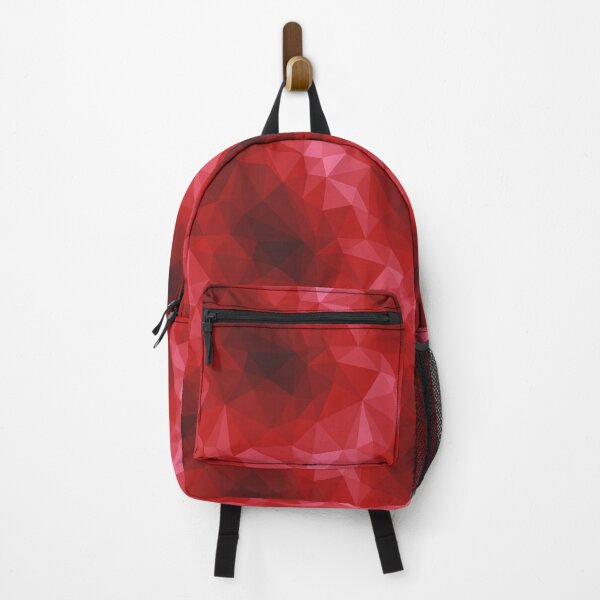 Item preview, Low poly red pattern designed and sold by ProfiTrollka.