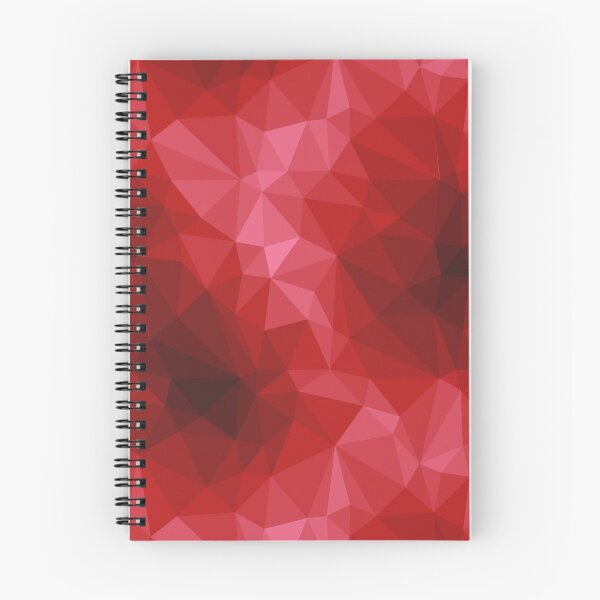 Item preview, Low poly red pattern designed and sold by ProfiTrollka.