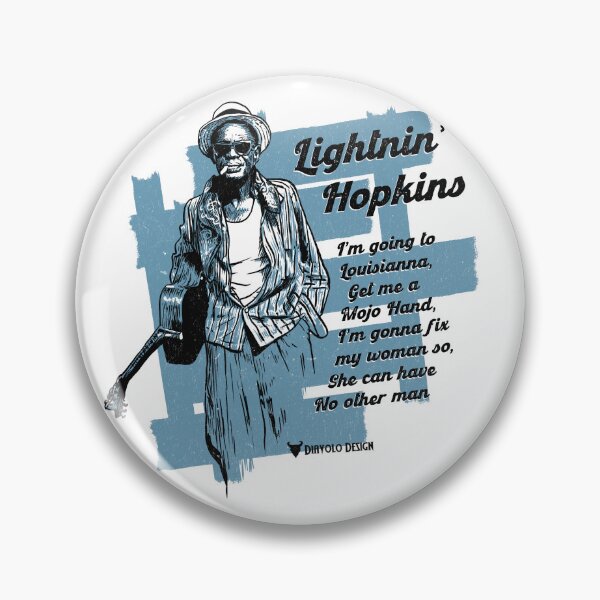 Item preview, Blues legend Lightnin' Hopkins designed and sold by TonyDiavolo.