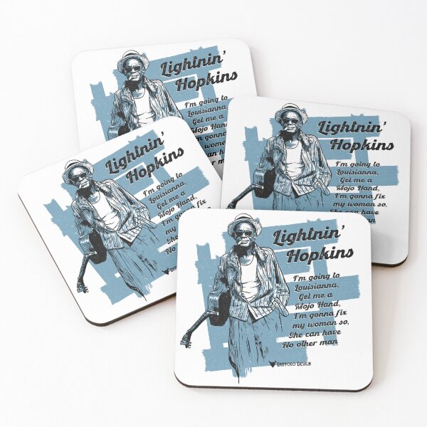 Item preview, Blues legend Lightnin' Hopkins designed and sold by TonyDiavolo.