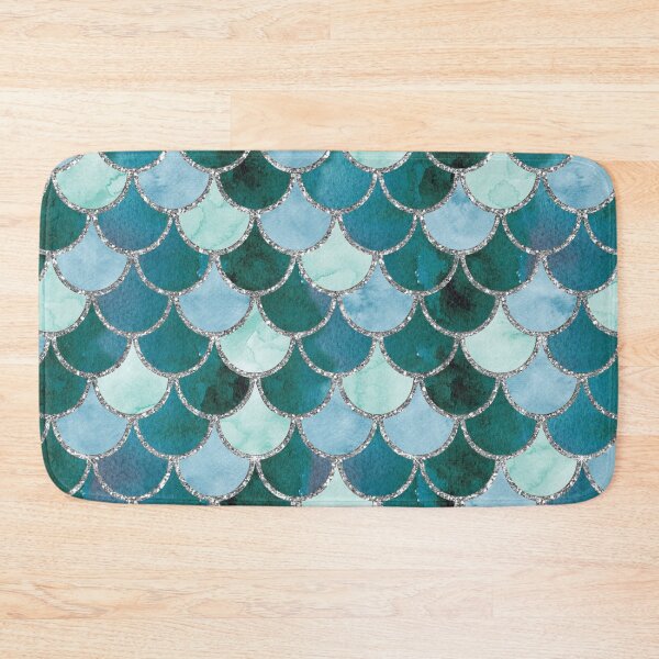 Item preview, Green Mermaid Scales Design designed and sold by ArtsyWishy.