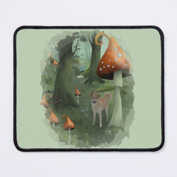 Item preview, mushroom forest designed and sold by Blumchen.