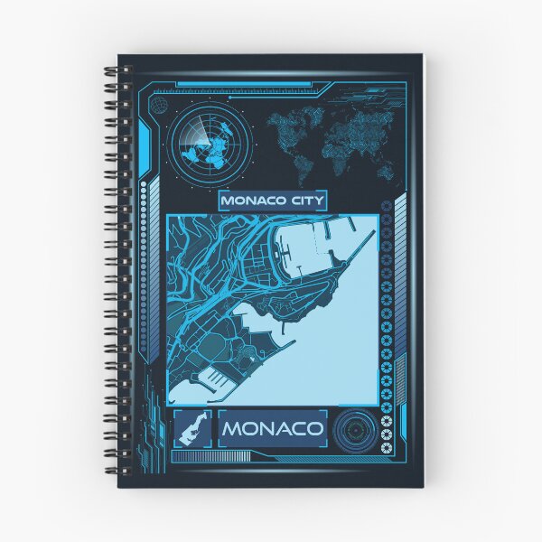Item preview, MONACO CITY MAP designed and sold by hatimelhag.