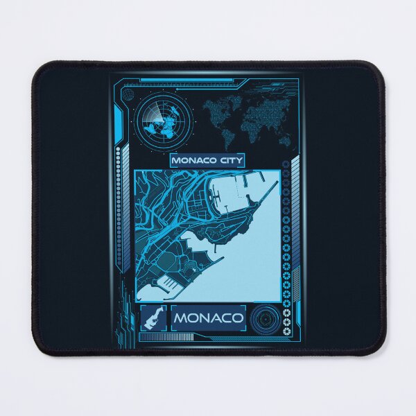 Item preview, MONACO CITY MAP designed and sold by hatimelhag.