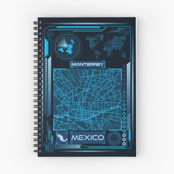 Item preview, MONTERREY MAP MEXICO designed and sold by hatimelhag.