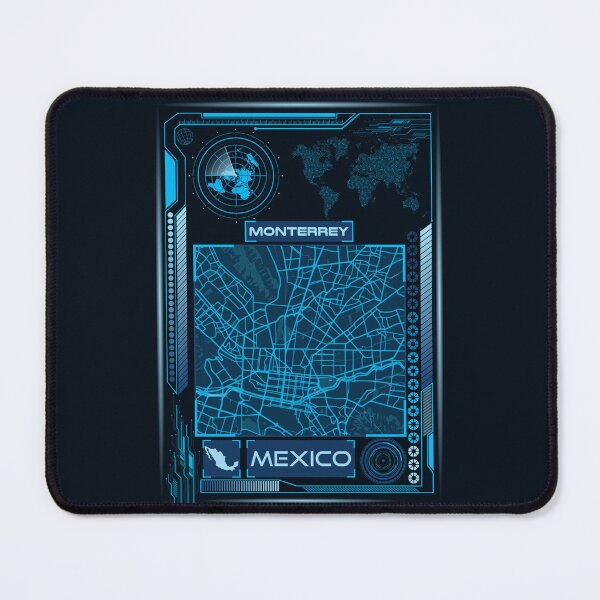 Item preview, MONTERREY MAP MEXICO designed and sold by hatimelhag.