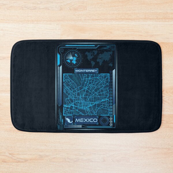 Item preview, MONTERREY MAP MEXICO designed and sold by hatimelhag.