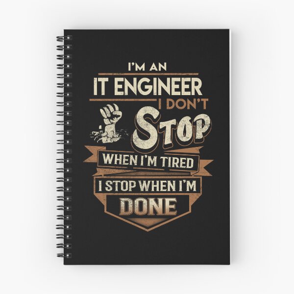Item preview, It Engineer T Shirt - I Stop When Done Job Gift Item Tee designed and sold by paneczkopat.