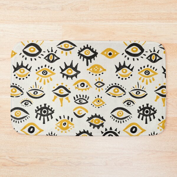 Item preview, Mystic Eyes – Yellow & Black designed and sold by Cat Coquillette.