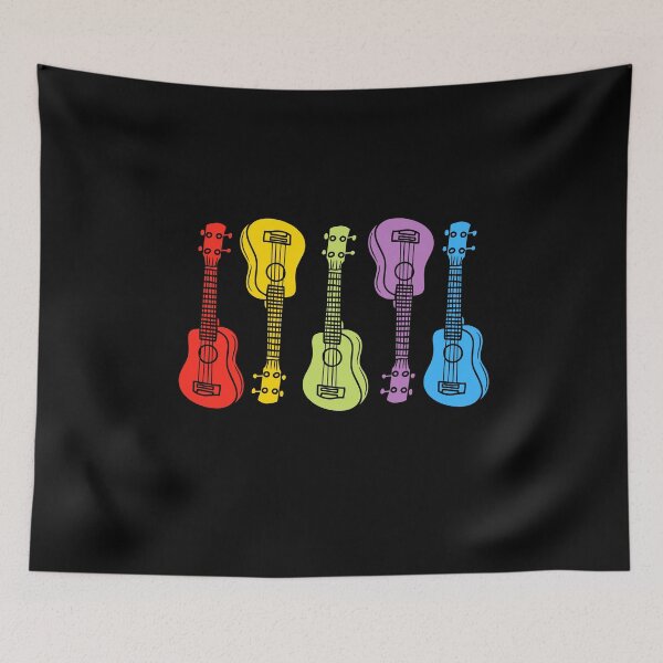 Item preview, Colourful Ukulele Art For Ukulele Players And Music Lovers - Ukulele Player designed and sold by Funwithmusic.