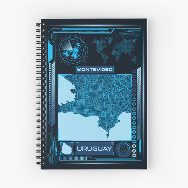 Item preview, MONTEVIDEO MAP URUGUAY designed and sold by hatimelhag.