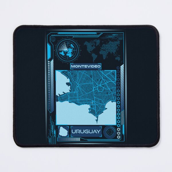 Item preview, MONTEVIDEO MAP URUGUAY designed and sold by hatimelhag.