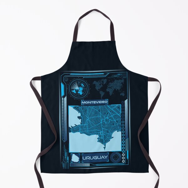 Item preview, MONTEVIDEO MAP URUGUAY designed and sold by hatimelhag.