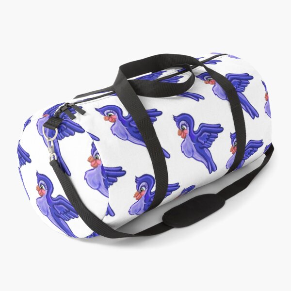 Item preview, Flying Indigo Cartoon Bird designed and sold by Deborah Camp.