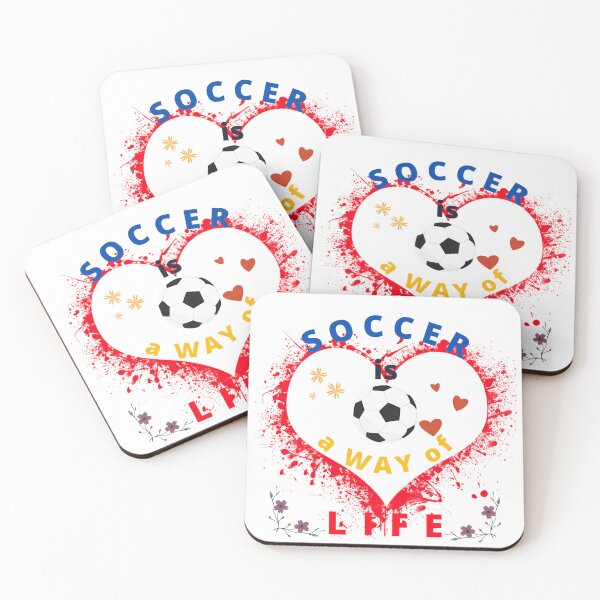 Item preview, Soccer is a way of life. designed and sold by Design Vibes.