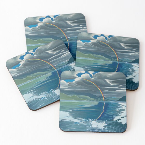 Item preview, Rainbow Over Kootenay Lake designed and sold by Renee Harper.