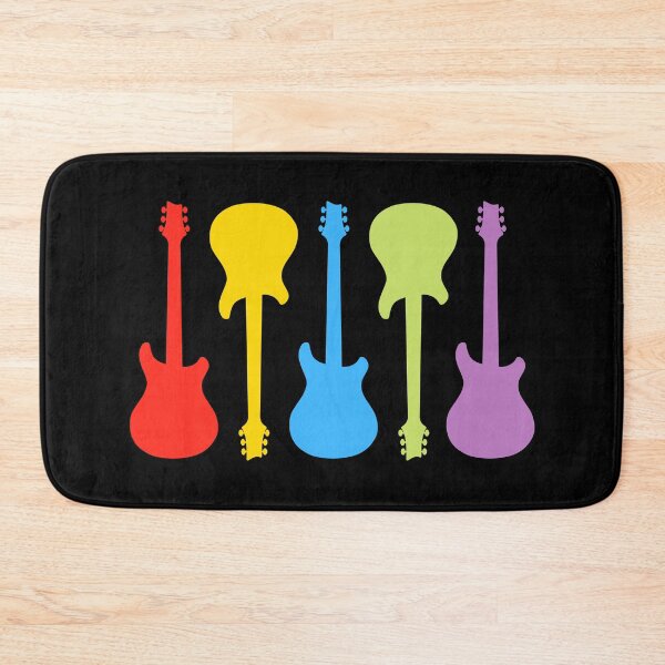 Item preview, Colourful Bass Guitar Art For Guitart Players And Music Lovers - Guitar Art designed and sold by Funwithmusic.
