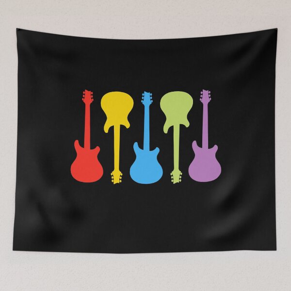 Item preview, Colourful Bass Guitar Art For Guitart Players And Music Lovers - Guitar Art designed and sold by Funwithmusic.