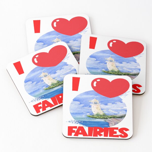 Item preview, I Love fairies - Fairy Lighthouses designed and sold by davidmurtagh.