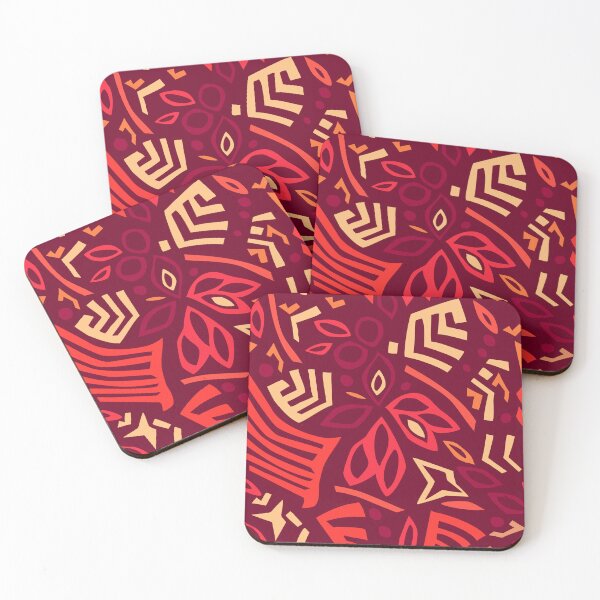 Item preview, Powerdance Reds on  Plum Repeat 5748 designed and sold by Art in My Loft.