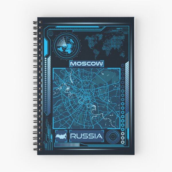 Item preview, MOSCOW MAP RUSSIA designed and sold by hatimelhag.