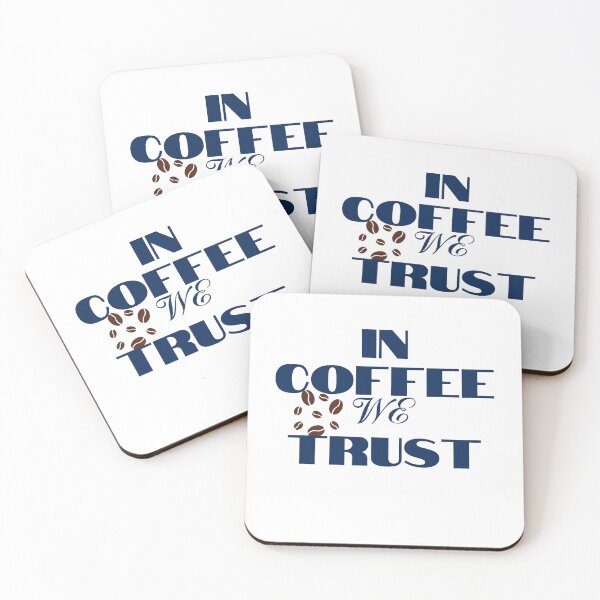 Item preview, IN Coffee We Trust shirt,sticker, funny shirt,Lover’s coffee  designed and sold by dirlkhiat.