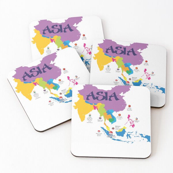 Item preview, Asia Flags designed and sold by NiceShirtY.