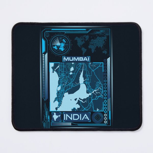Item preview, MUMBAI MAP INDIA designed and sold by hatimelhag.