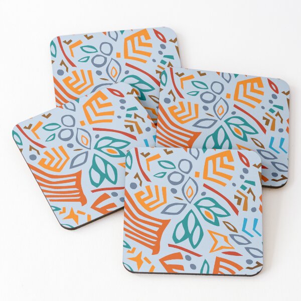 Item preview, Powerdance on Light Blue Repeat 5748 designed and sold by Art in My Loft.
