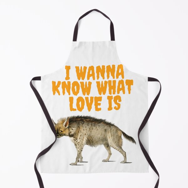 Item preview, A Sad Face Hyaena Wants to Know Real Love or What Love Is designed and sold by beddreams.