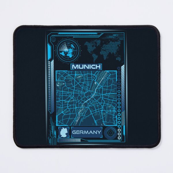 Item preview, MUNICH MAP GERMANY designed and sold by hatimelhag.
