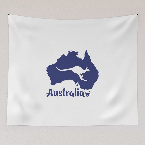 Item preview, Autralia Blue kangaroo designed and sold by NiceShirtY.