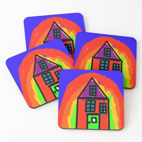 Item preview, Rainbow House | kidzStuf designed and sold by SonicosPixels.