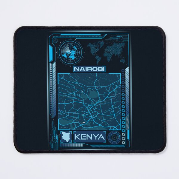 Item preview, NAIROBI MAP KENYA designed and sold by hatimelhag.