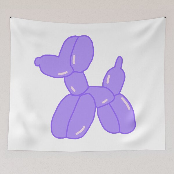 Item preview, Purple Balloon Dog Animal designed and sold by art-by-maddie.