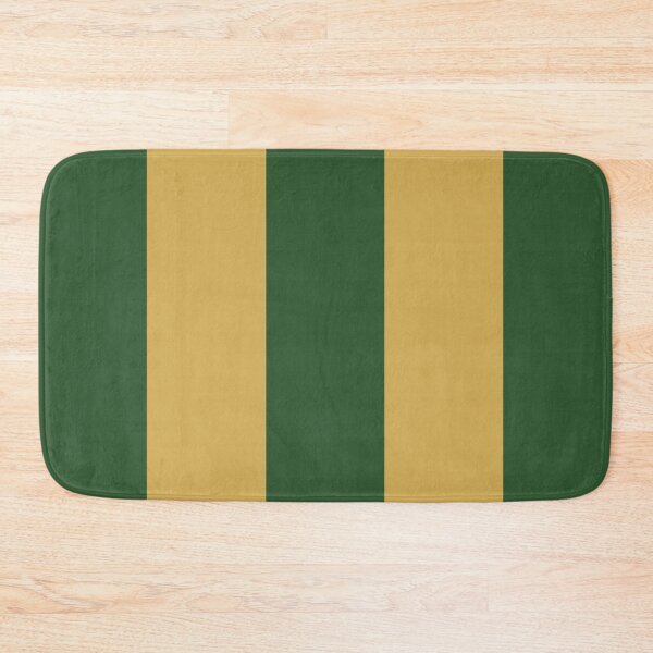 Item preview, Large PINE GREEN and GOLD Vertical STRIPES designed and sold by RachelMacht.