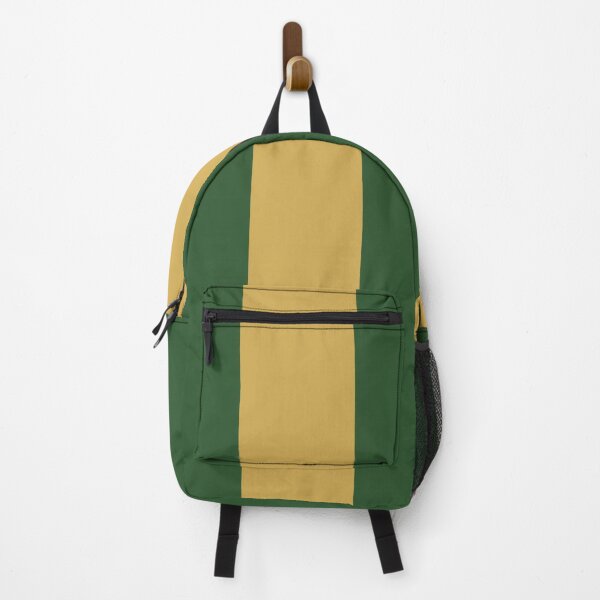 Item preview, Large PINE GREEN and GOLD Vertical STRIPES designed and sold by RachelMacht.