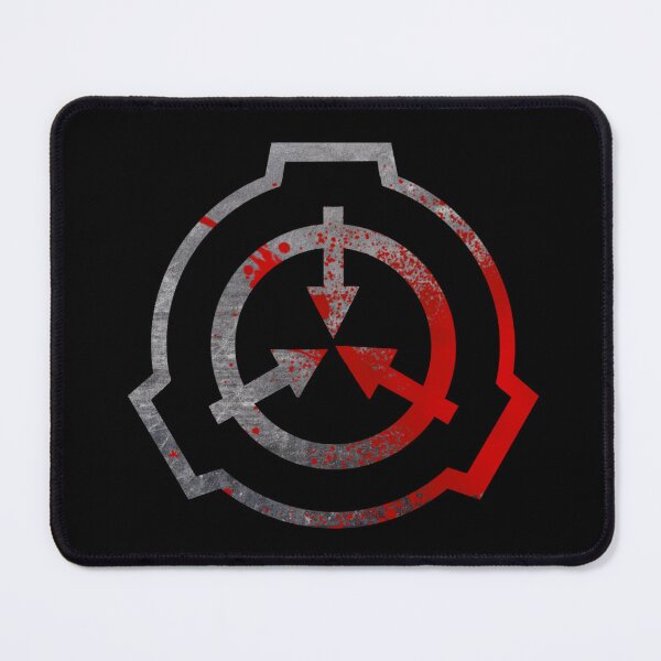 Item preview, SCP Foundation Blood Splattered Logo (Metal) designed and sold by Avis’s Art.