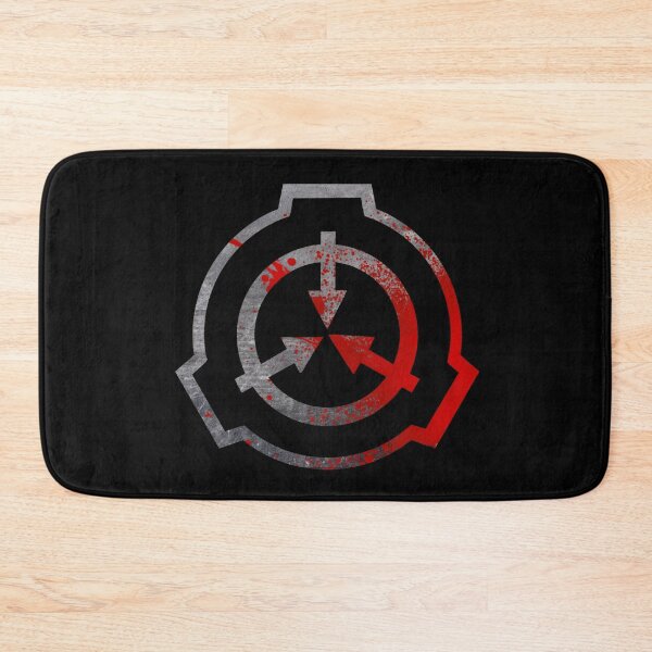 Item preview, SCP Foundation Blood Splattered Logo (Metal) designed and sold by Avis’s Art.