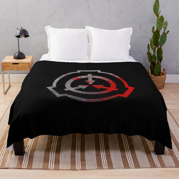 Item preview, SCP Foundation Blood Splattered Logo (Metal) designed and sold by AvisEPICSWAG.