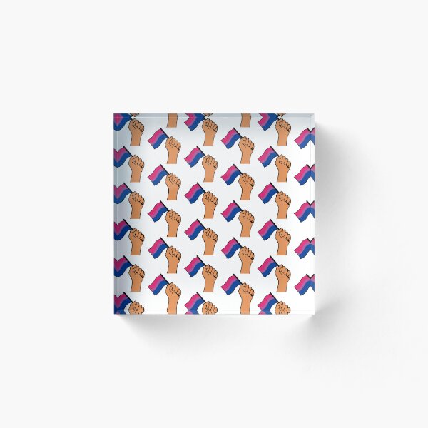 Artikelvorschau, Handmuster der bisexuellen Stolzflagge entworfen und verkauft von BThingies.