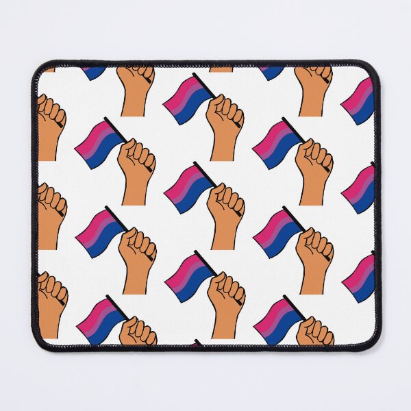 Item preview, patrón de mano de bandera de orgullo bisexual designed and sold by BThingies.