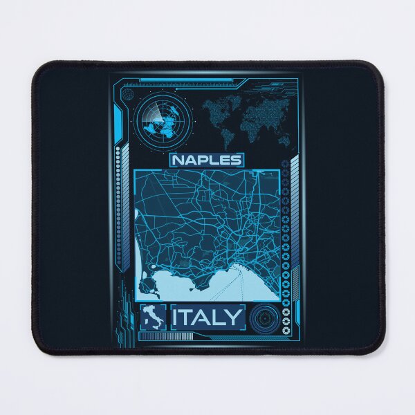 Item preview, NAPLES MAP ITALY designed and sold by hatimelhag.